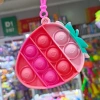 Rat Killer Pioneer Keychain Fingertip Bubble Fun Stress-relieving Press Toy Small Cartoon Dinosaur Fruit Bag Pendant Application Scenario